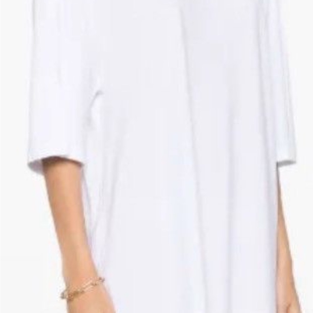 2 TOTOME (1 black & 1 white t-shirt dress Sz: XS $290 each - Picture 8 of 9